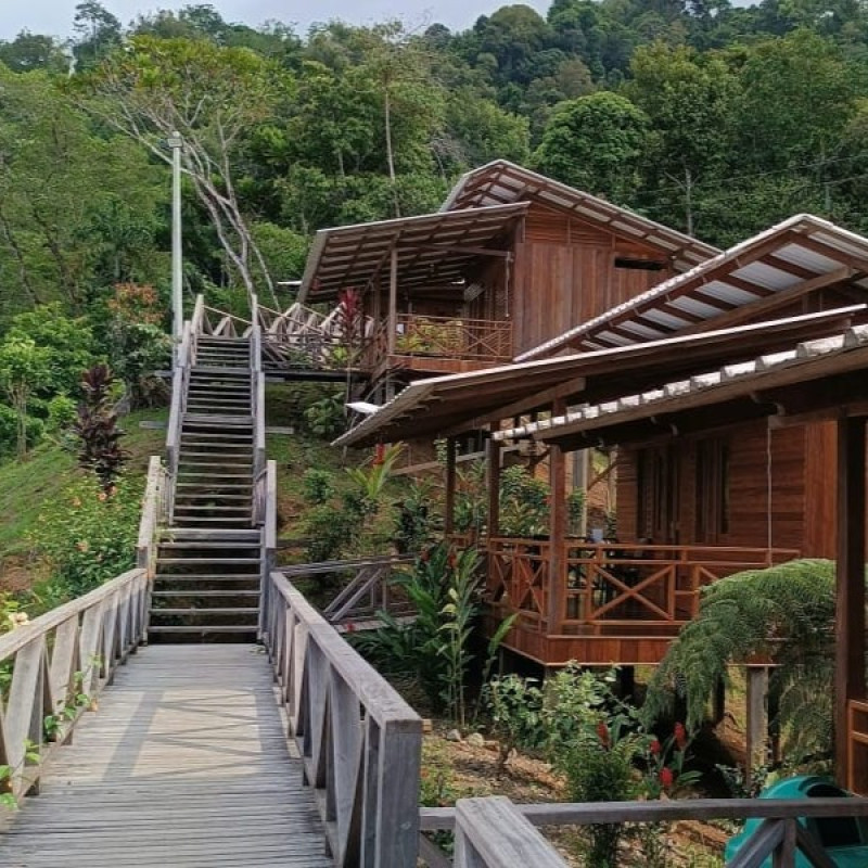 Bahía Solano - Plan Relajante Ecohotel Playa Dubai